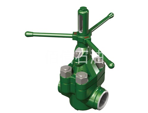 Rubber seal mud valve-Threaded end